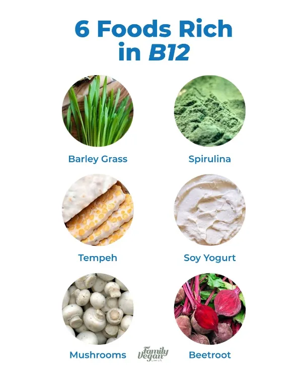 مکمل b12 وگان