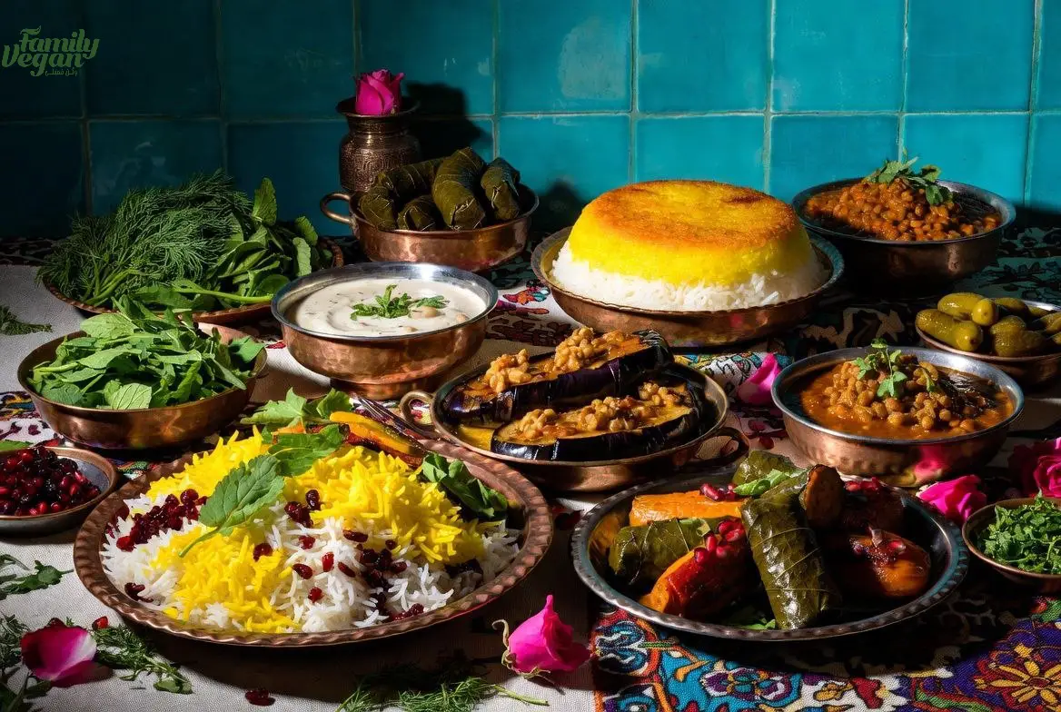 غذای ایرانی وگان
