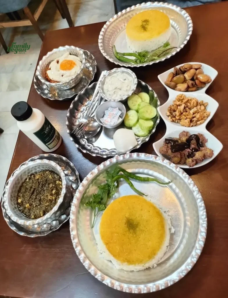 غذای ایرانی وگان