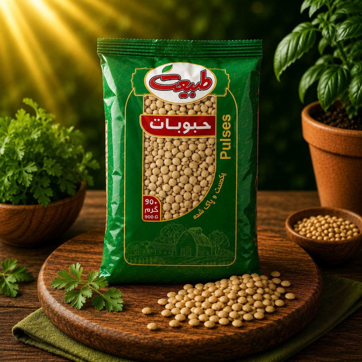 عدس طبیعت