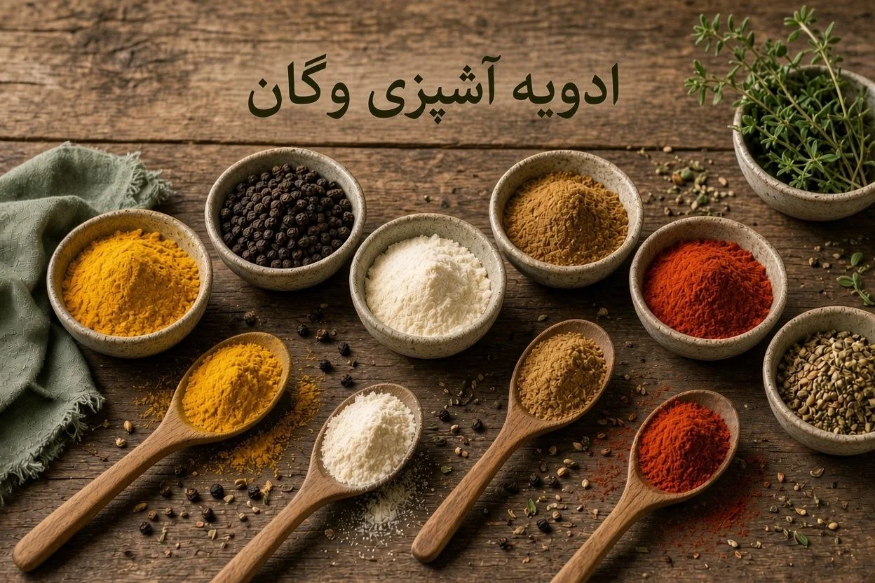 ادویه آشپزی وگان