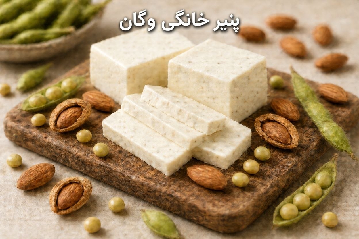 پنیر وگان خانگی